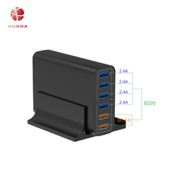 Cargadores de escritorio de 6 puertos-HDD10T