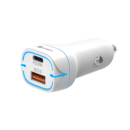 Cargador de coche 38w 2 puertos -H2201C